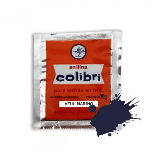 COLIBRI ANILINA AZUL MARINO x 20gr